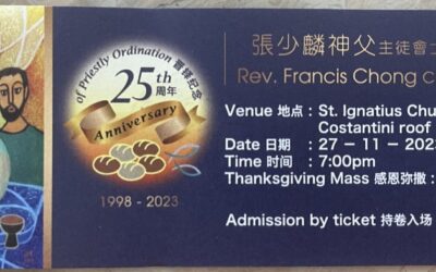 张少麟神父-25周年银禧纪念-感恩弥撒及晚宴
