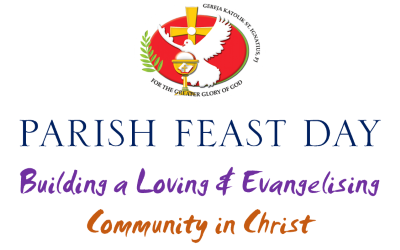 Parish Feast Day Talk (25 Jul) & Triduum Schedule (28-31 Jul)
