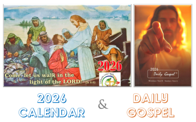 2026 Calendar & Daily Gospel – Get Your Copy