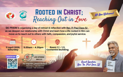 Retreat & Reflection with Fr Paul Dass SJ – Sat 11 Apr @ 9 am