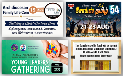 Upcoming Events in Archdiocese