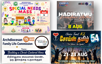 Upcoming Events in Archdiocese