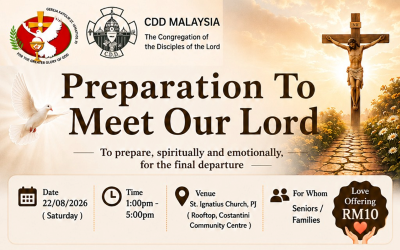 Presentation by Fr Lawrence Ng CDD & Dr Lalitha Jeyasingam – Registration Open