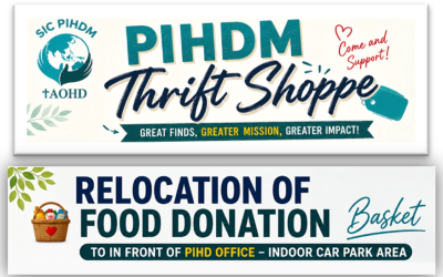 PIHDM Announcements