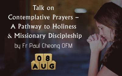 Talk on Contemplative Prayers @ SIC – Registration Open